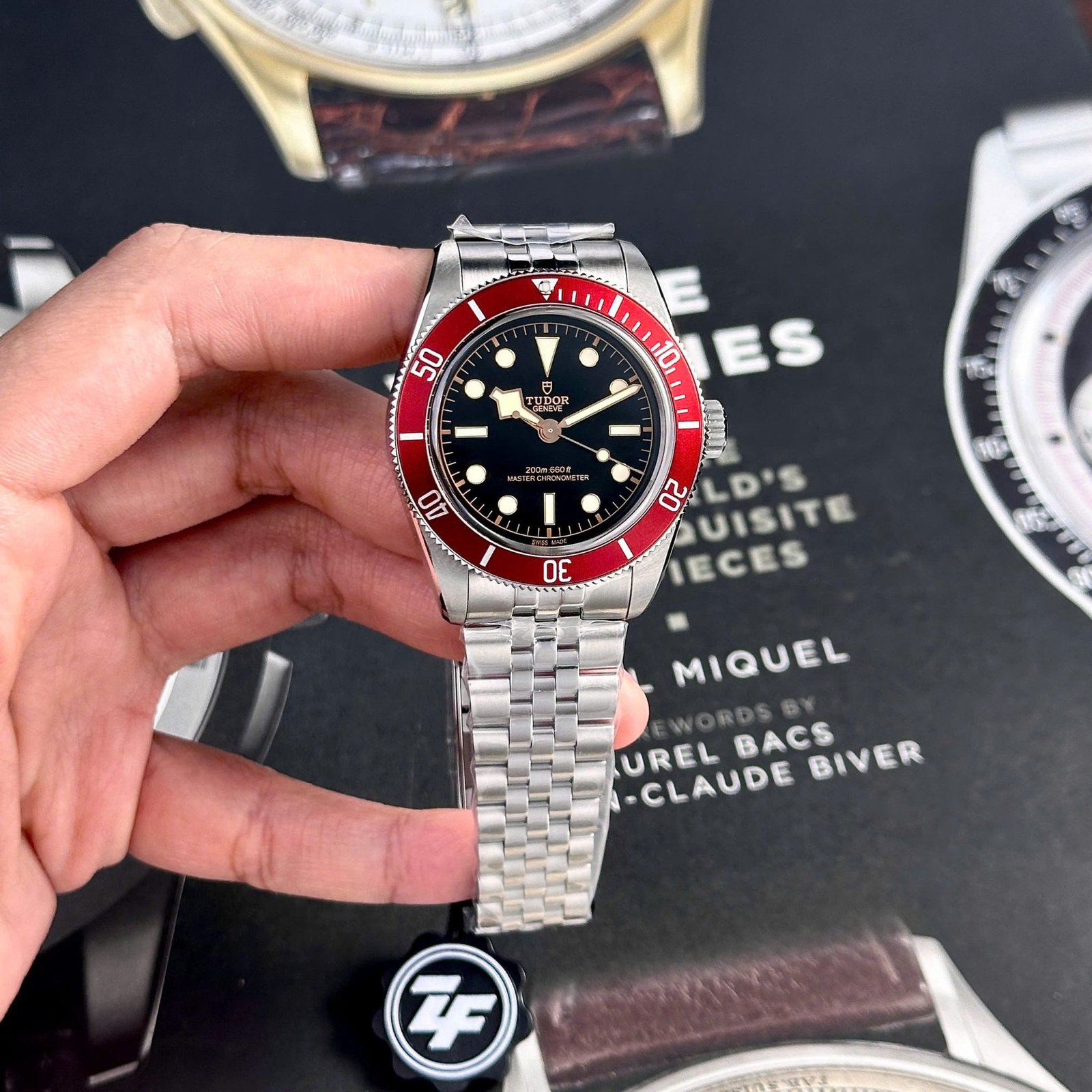 Tudor Black Bay 7941A1A0RU-0003 Black Dial Red Bezel Best Clone ZF 41mm - 图片 5