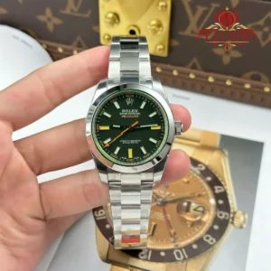 Rolex Oyster Perpetual Milgauss 116400GV Black Dial Best Replica VSF 40mm
