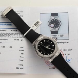Hublot Classic Fusion Orlinski Titanium Black Alternative Pavé Custom Moissanite 1:1 Replica 40mm