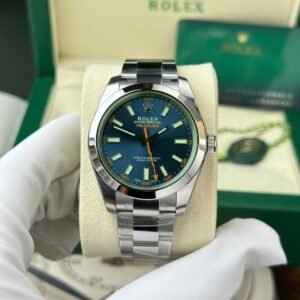 Rolex Oyster Perpetual Milgauss 116400GV-0002 Z-Blue Dial Best Replica VSF 40mm