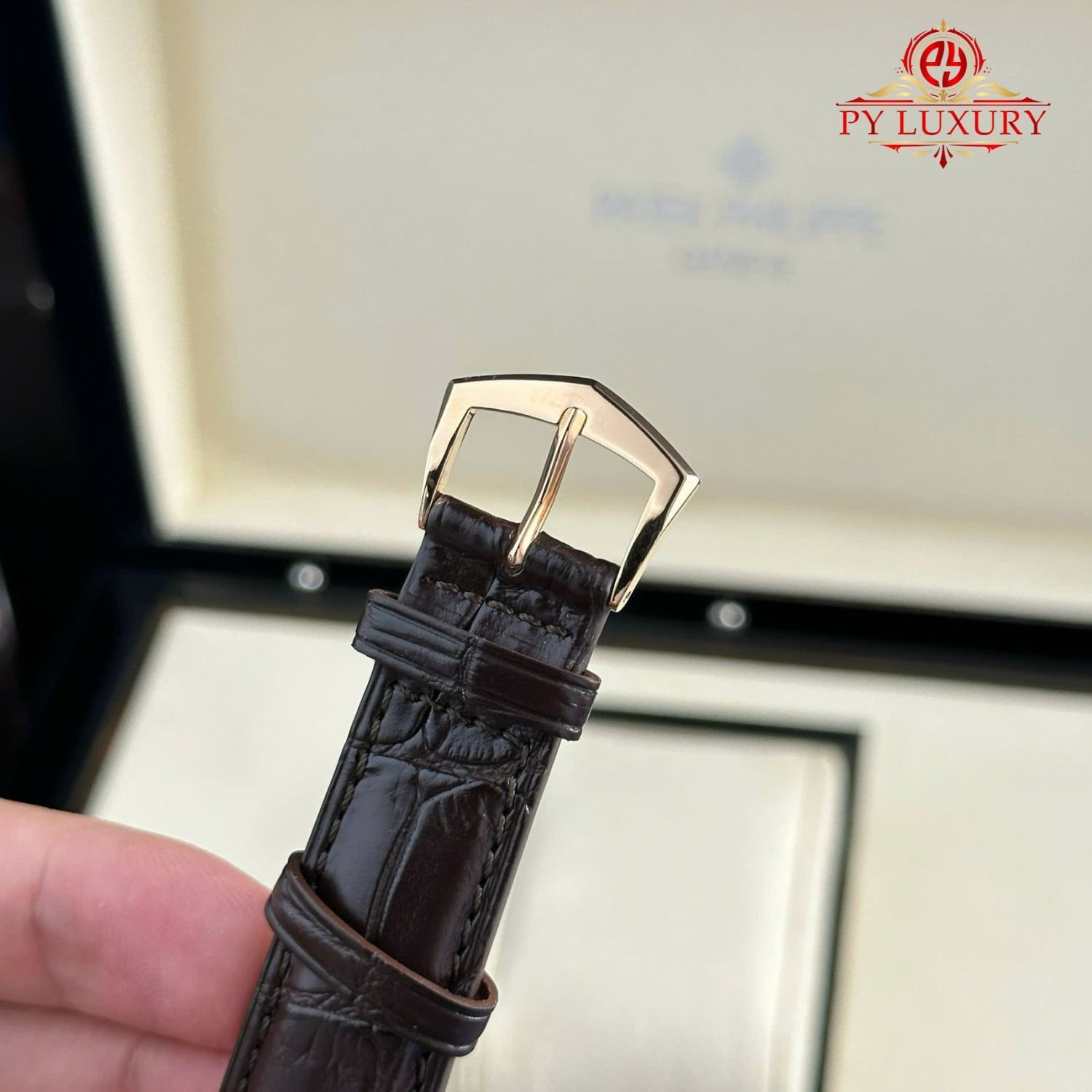 Patek Philippe Calatrava 5227R-001 Rose Gold Leather Strap 1:1 Replica 3KF 39mm - 图片 13