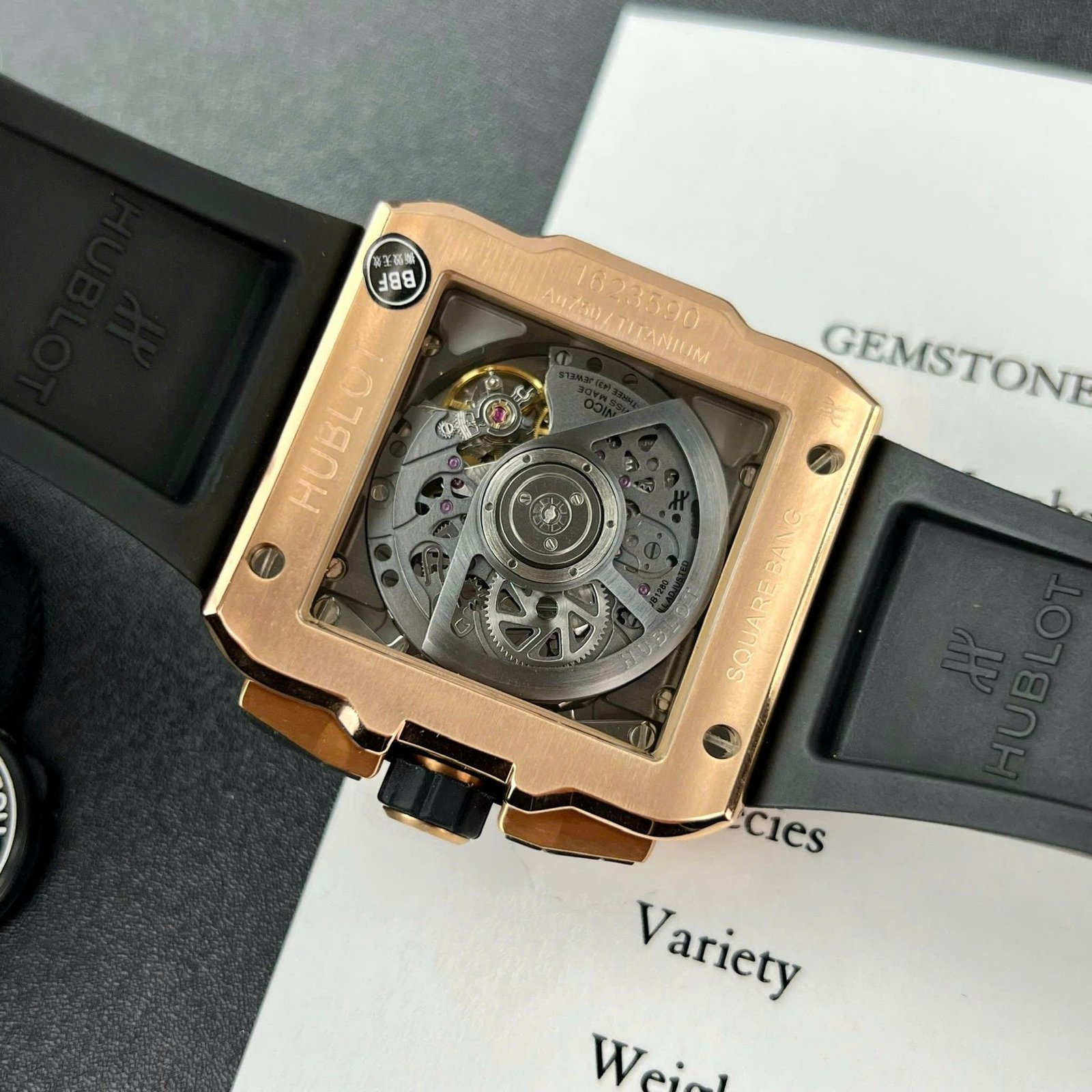 Hublot Square Bang Unico King Gold Best Quality Replica BBF 42mm - 图片 8