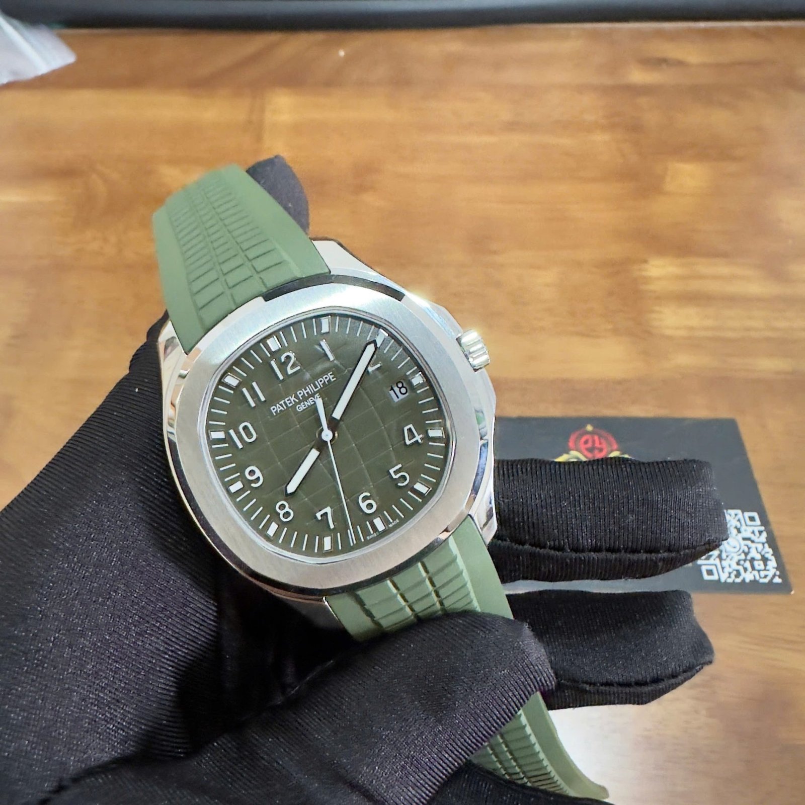Patek Philippe Aquanaut 5168G-010 Modified Full Option Super Clone Best Replica 42.2mm - 图片 2