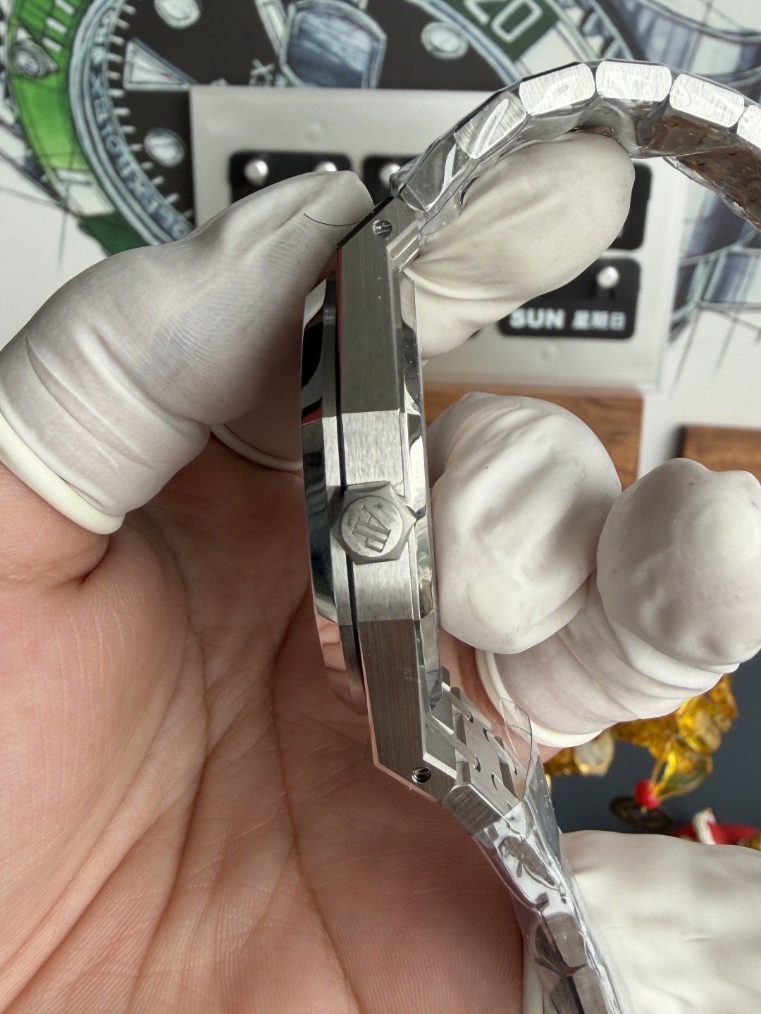 Audemars Piguet Royal Oak 15407ST Openworked Skeleton Dial 1:1 Best Replica OCTA 41mm (Free Sprung) - 图片 8
