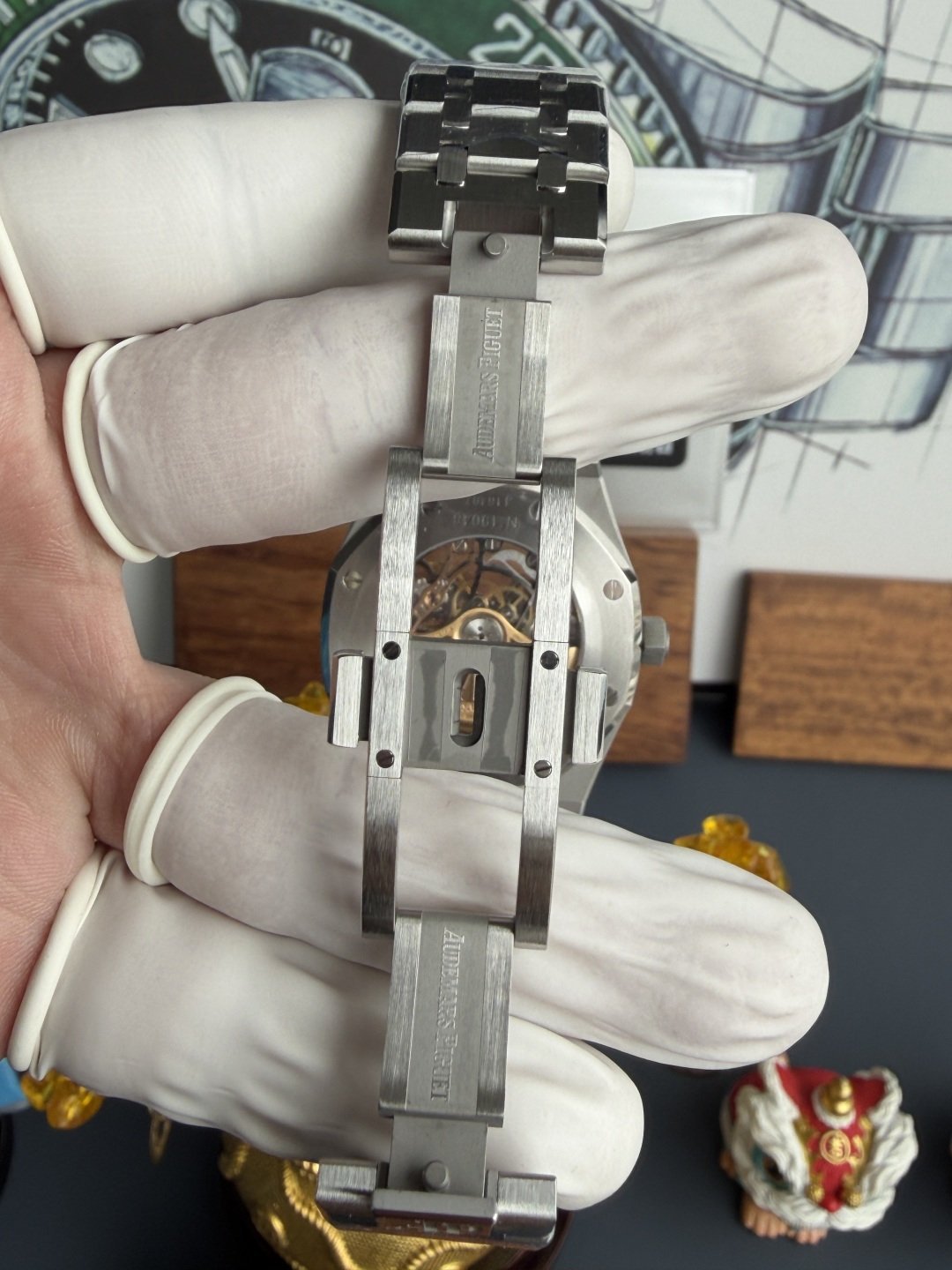 Audemars Piguet Royal Oak 15407ST Openworked Skeleton Dial 1:1 Best Replica OCTA 41mm (Free Sprung) - 图片 10