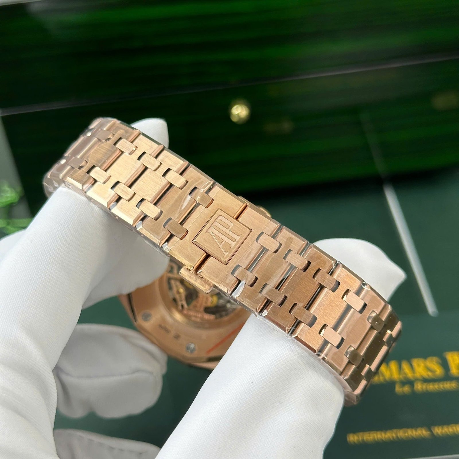 Audemars Piguet Royal Oak 15407OR Openworked Skeleton Dial Rose Gold 1:1 Best Replica THB 41mm - 图片 12