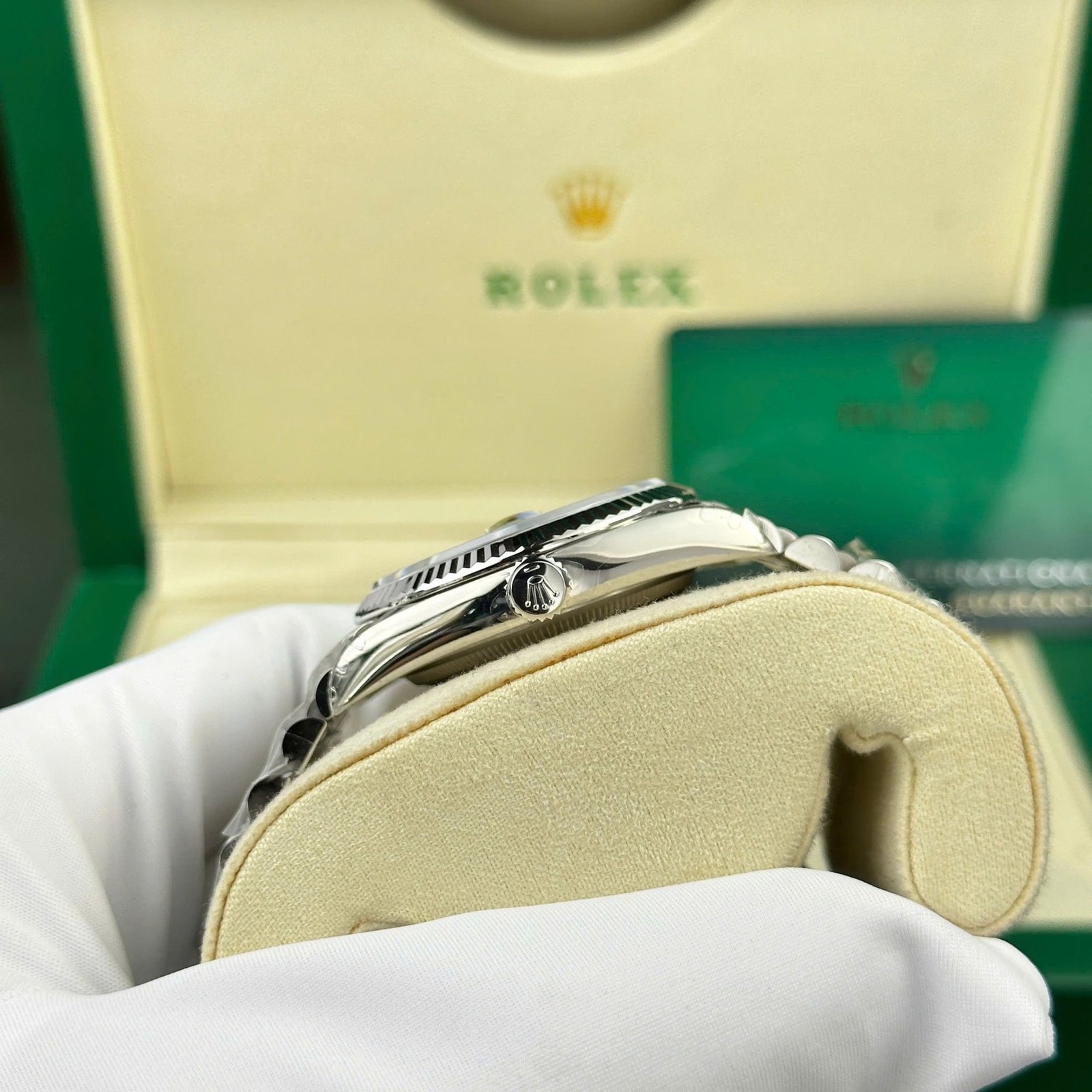 Rolex Datejust 126234-0025 White Roman Index Dial Jubilee 1:1 Replica VSF 36mm - 图片 5