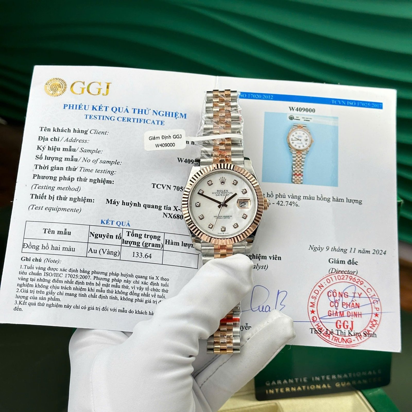 Rolex Datejust 126331 Two Tone 10K Everose Gold Wrapped White MOP Dial Jubilee Best Replica 41mm