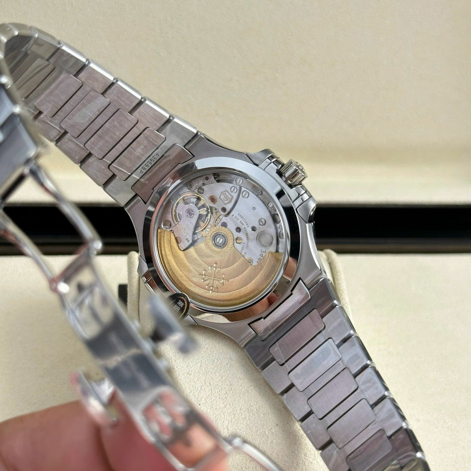 Patek Philippe Nautilus 7118/1200A-010 Steel White Dial Stone-set Bezel Best Clone 3KF 35.2mm - 图片 8