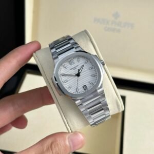 Patek Philippe Nautilus 7118/1A-010 Steel White Dial Best Clone 3KF 35.2mm
