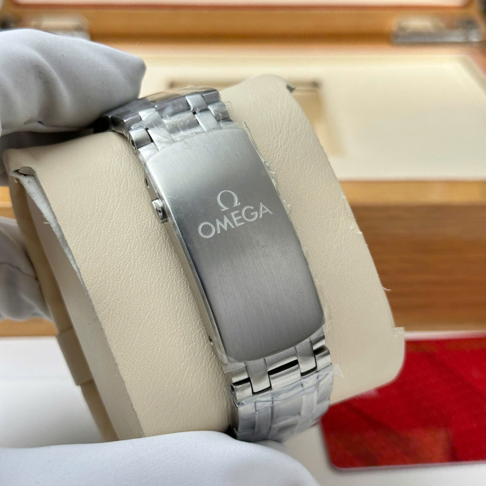 Omega Seamaster Diver 300M Tokyo 2020 White Dial Blue Ceramic Bezel Super Clone 42mm - 图片 9