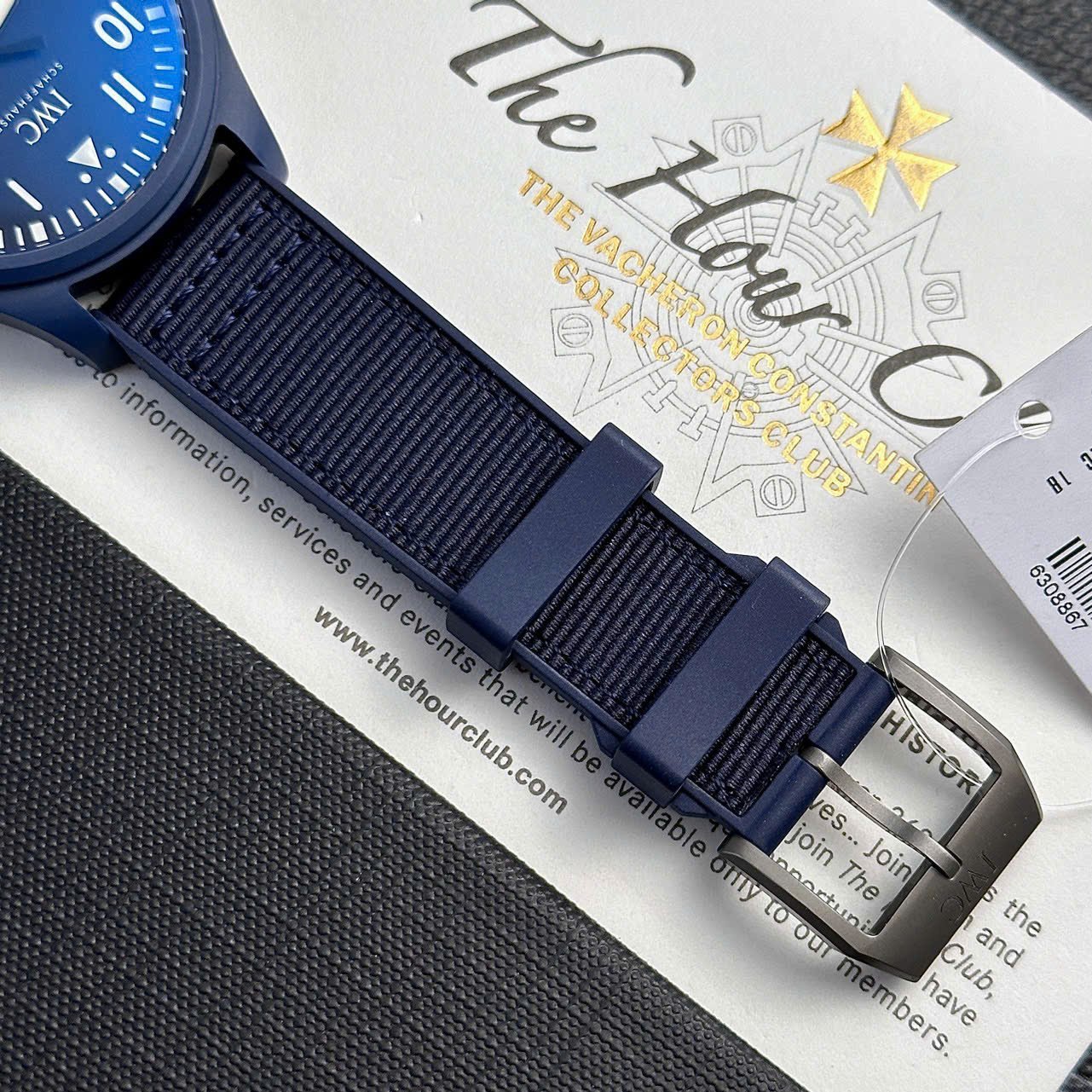 IWC Pilot’s Watch Laureus Sport Blue Ceramic Blue Dial Best Copy V7 Factory 41mm - 图片 8