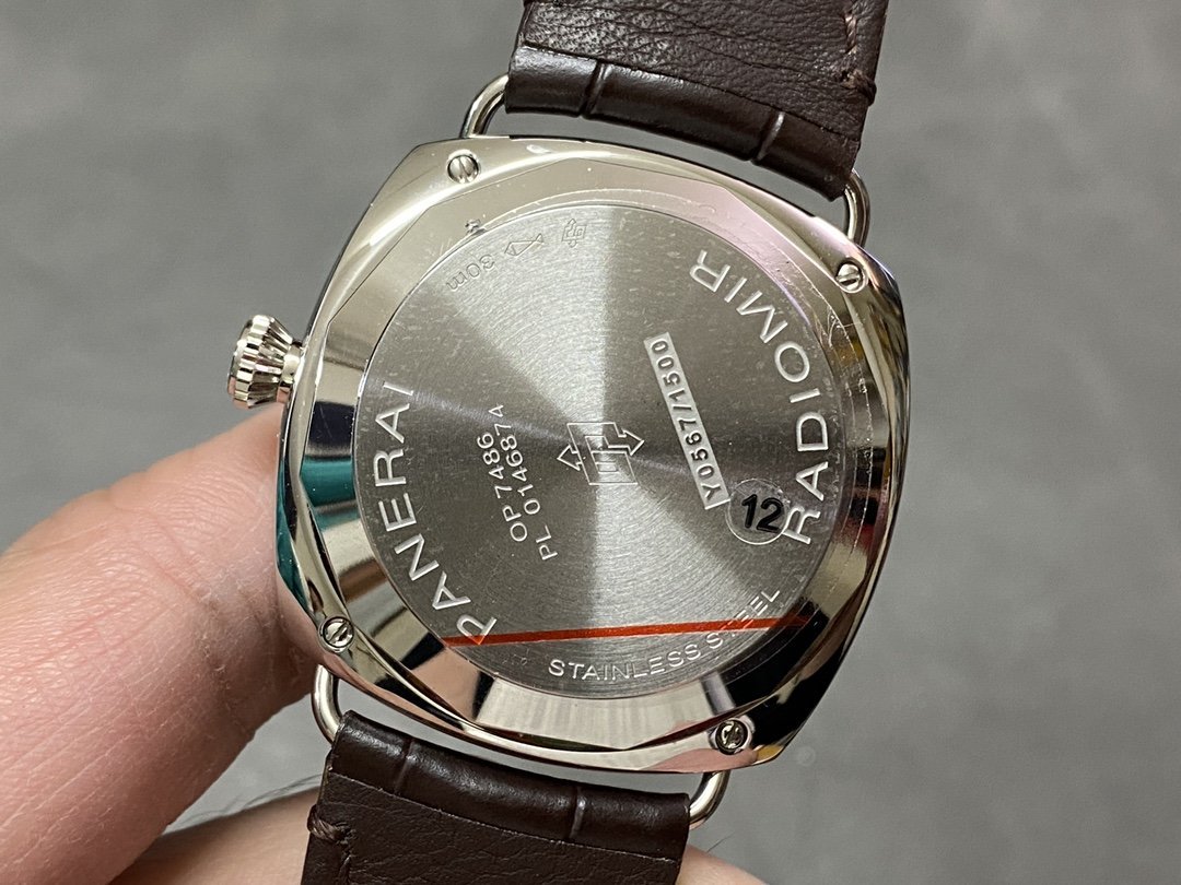 Panerai Radiomir Quaranta PAM 1292 White Dial Leather Strap 1:1 Best Replica VSF 40mm - 图片 7