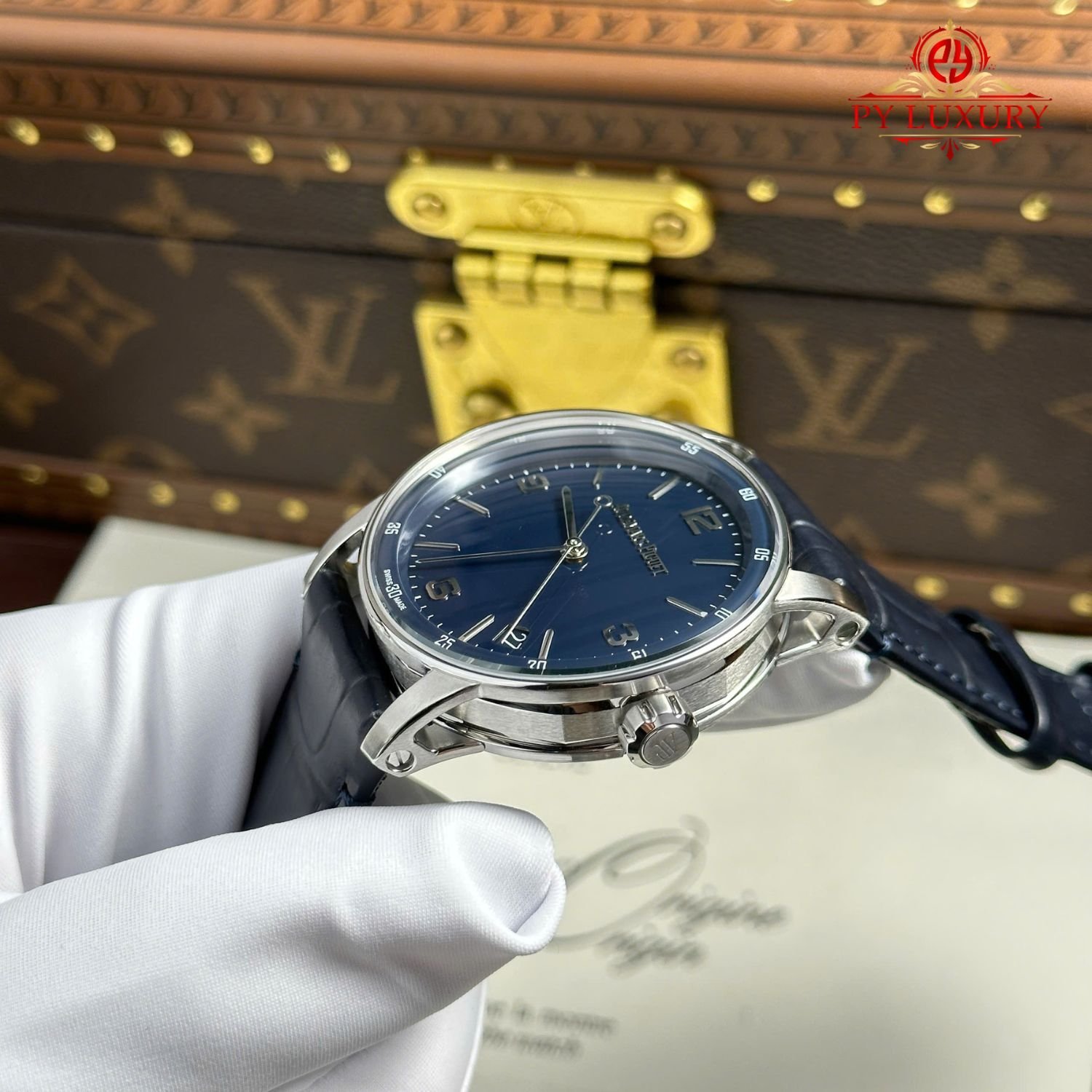 Audemars Piguet Code 11.59 Automatic 15210BC Blue Dial Leather Strap 1:1 Best Replica APSF 41mm - 图片 5