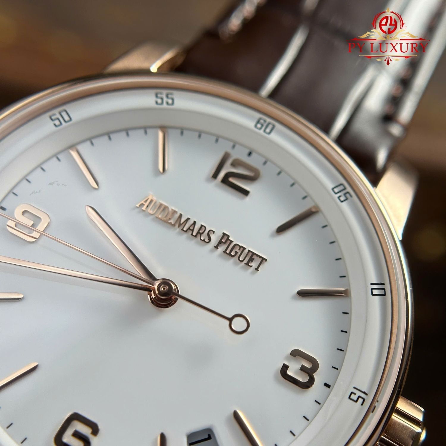 Audemars Piguet Code 11.59 Automatic 15210OR White Dial Leather Strap 1:1 Best Replica APSF 41mm - 图片 6
