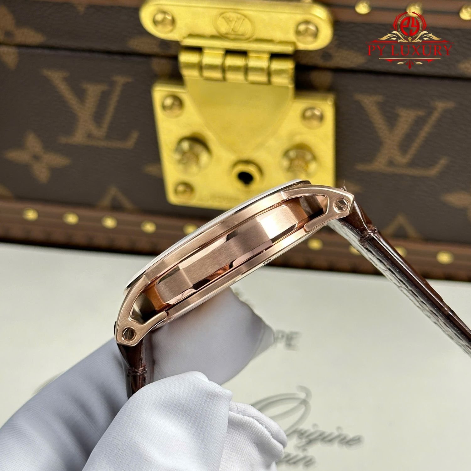Audemars Piguet Code 11.59 Automatic 15210OR White Dial Leather Strap 1:1 Best Replica APSF 41mm - 图片 9