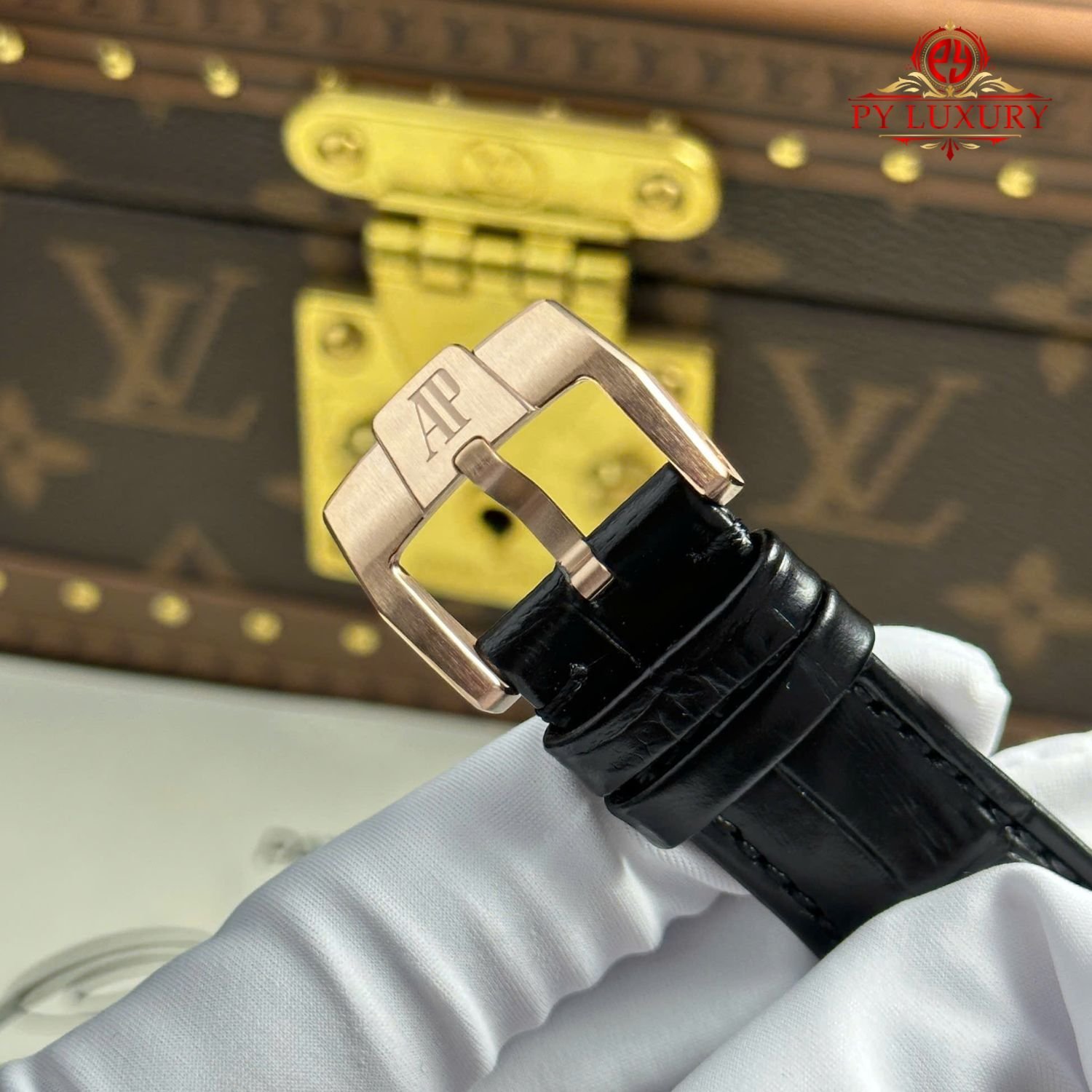 Audemars Piguet Code 11.59 Automatic 15210OR Black Dial Leather Strap 1:1 Best Replica APSF 41mm - 图片 10