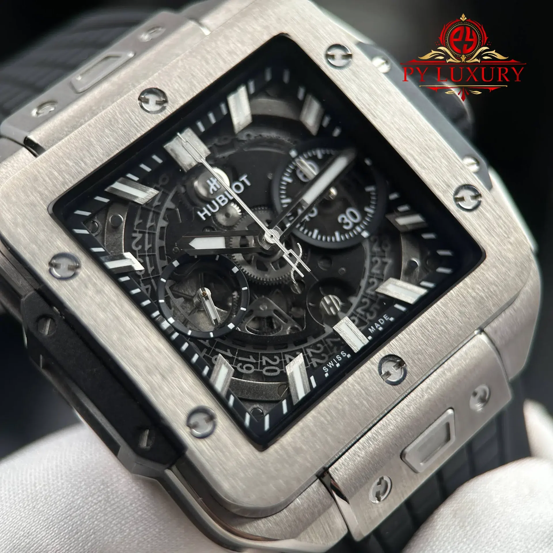 Hublot Square Bang Unico Titanium Automatic Best Quality Replica BBF 42mm - 图片 4
