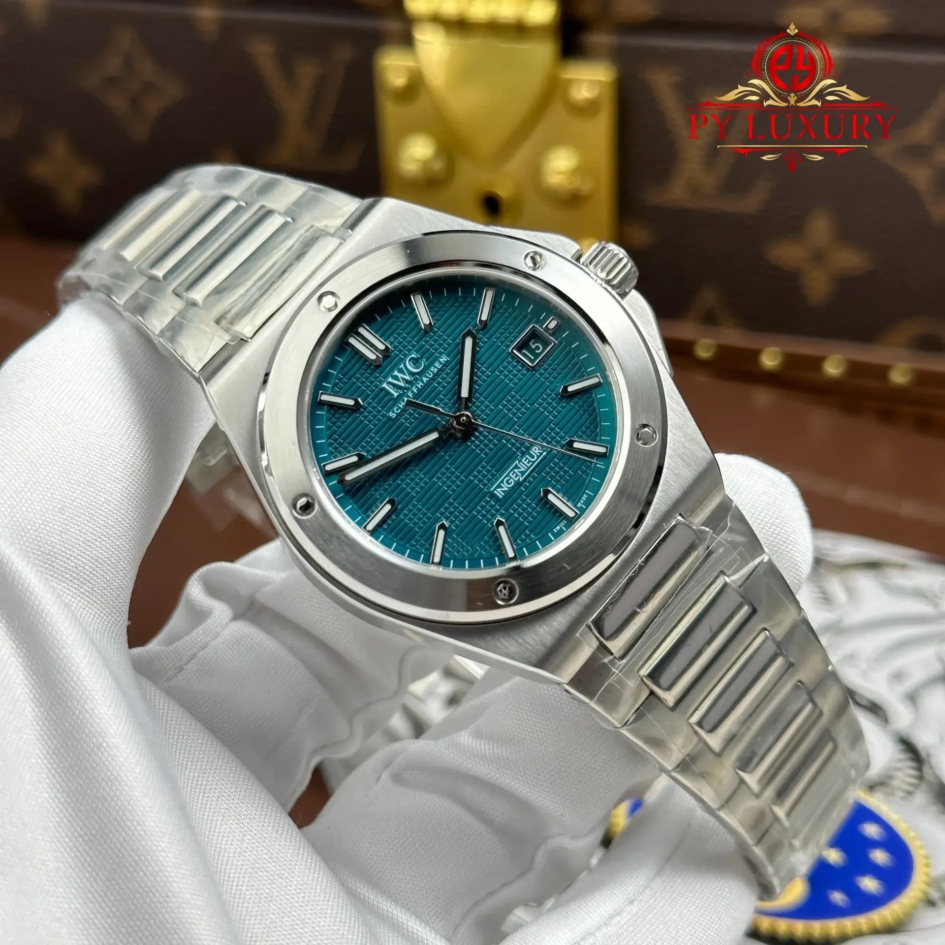 IWC Ingenieur Automatic IW328903 Aqua Dial Best Replica GH Factory 40mm - 图片 2