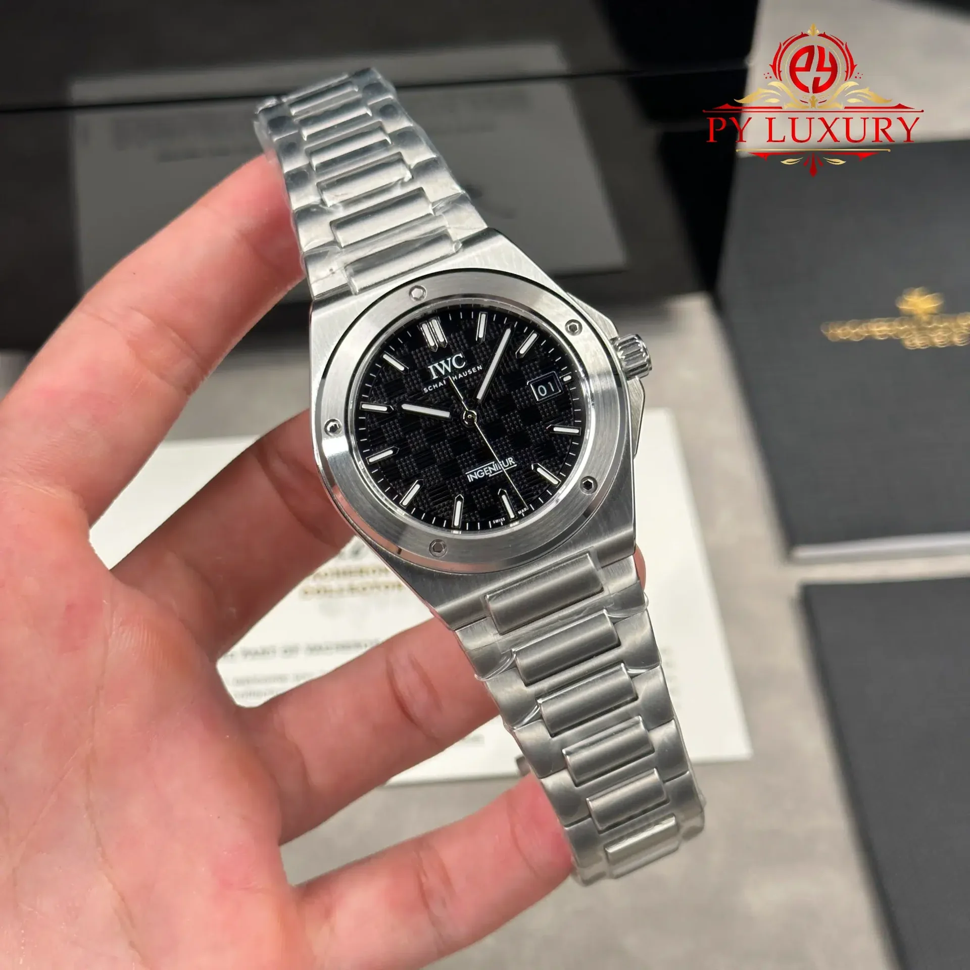 IWC Ingenieur Automatic IW328901 Black Dial 1:1 Best Replica GHF 40mm - 图片 2