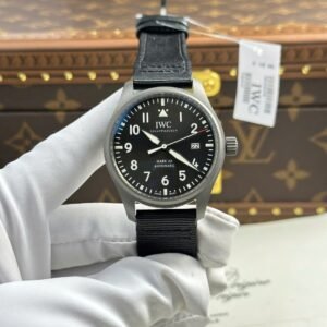 IWC Pilot’s Watch Mark XX Patrouille Suisse IW328209 Titanium Grey Dial Best Replica V7 Factory 41mm