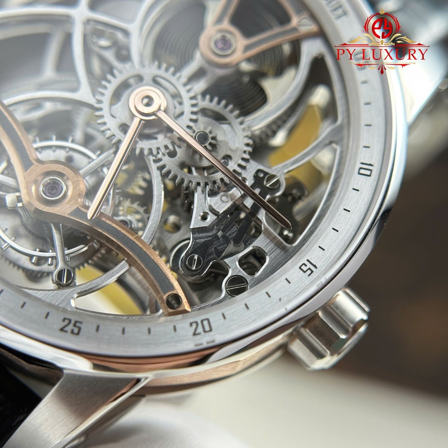 Audemars Piguet Code 11.59 26600CR Silver Tone Inner Bezel Black Leather Strap 1:1 Best Replica APPF 41mm - 图片 6
