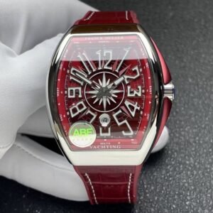 Franck Muller Vanguard V45 Automatic Yachting Burgundy 1:1 Best Replica ABF 45mm