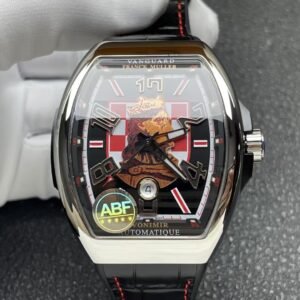 Franck Muller Vanguard V45 Croatia ZVONIMIR Steel Leather Strap 1:1 Best Copy ABF 45mm