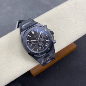 Audemars Piguet Royal Oak Chronograph 26240CE Black Ceramic 1:1 Best Edition Super Clone 41mm (Free Sprung)