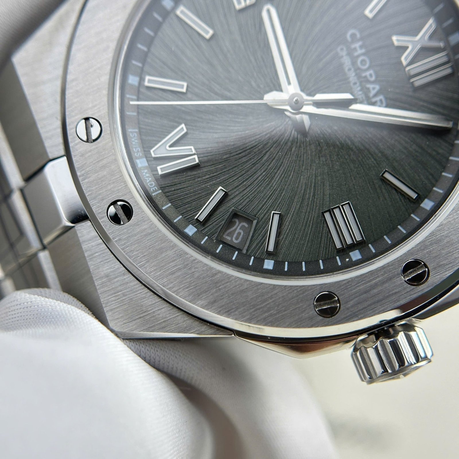 Chopard Alpine Eagle Large 298600-3002 Gray Dial 1:1 Best Edition GH Factory 41mm - 图片 6