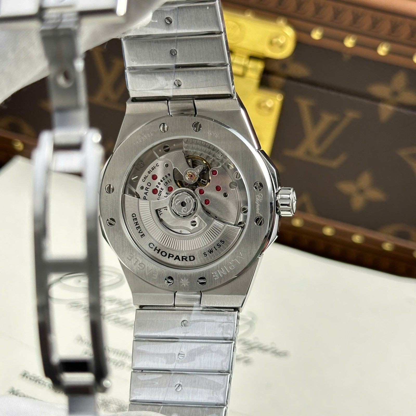 Chopard Alpine Eagle Large 298600-3002 Gray Dial 1:1 Best Edition GH Factory 41mm - 图片 9