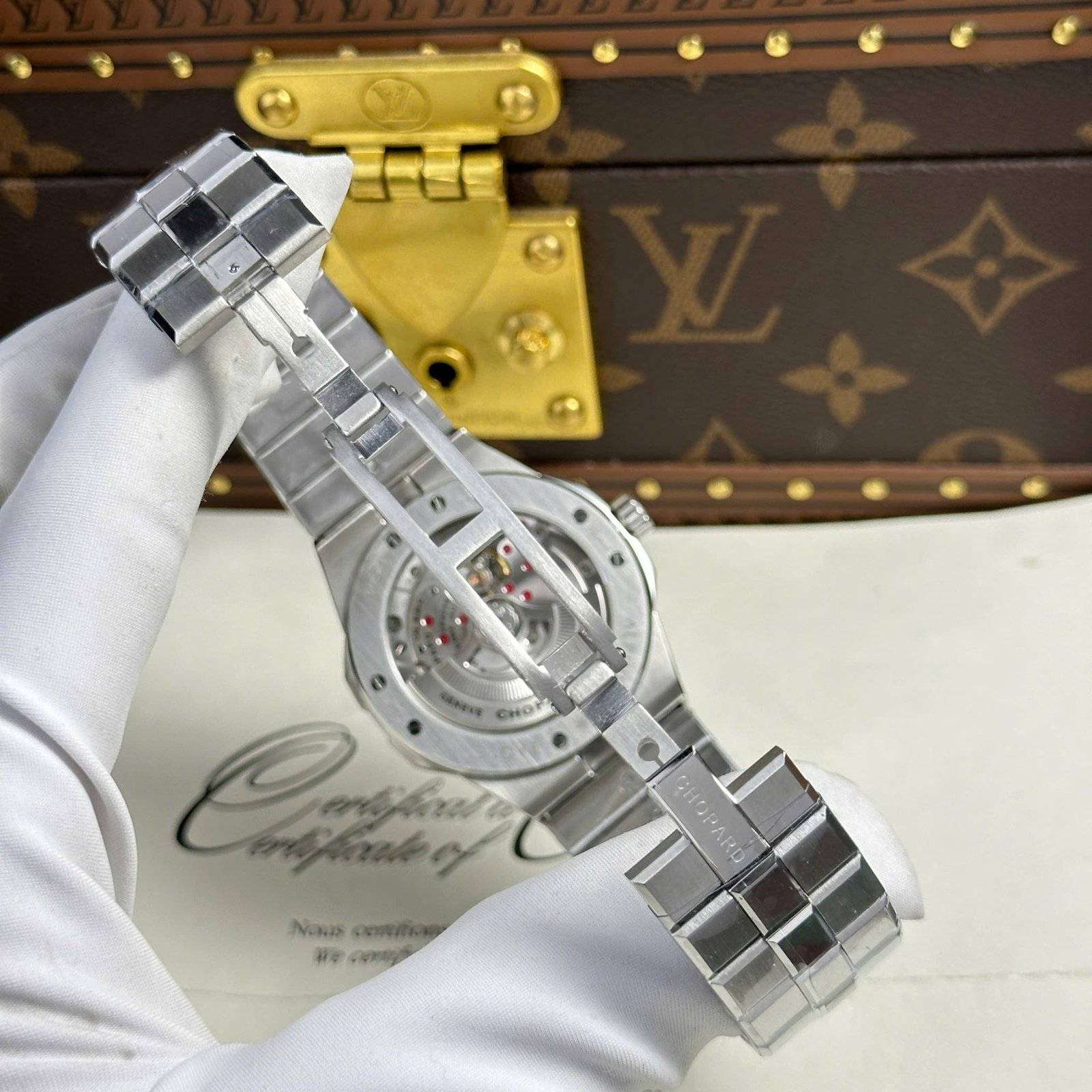 Chopard Alpine Eagle Large 298600-3002 Gray Dial 1:1 Best Edition GH Factory 41mm - 图片 10