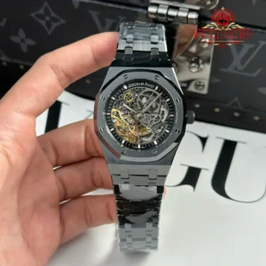Audemars Piguet Royal Oak Openworked 15416CE Black Ceramic Skeleton Dial 1:1 Best Replica THB 41mm