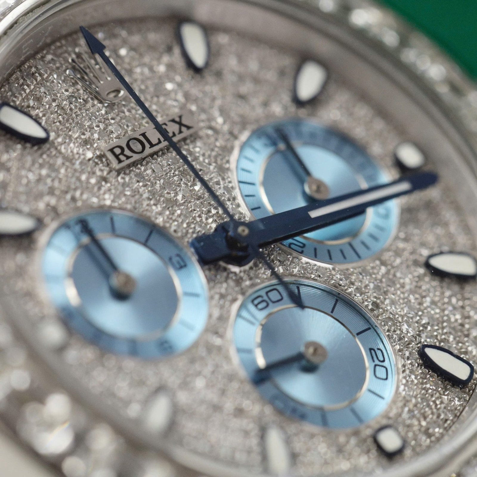Rolex Daytona 116576TBR Custom Moissanite Bezel and Dial Oyster Bracelet 1:1 Best Replica 40mm - 图片 4