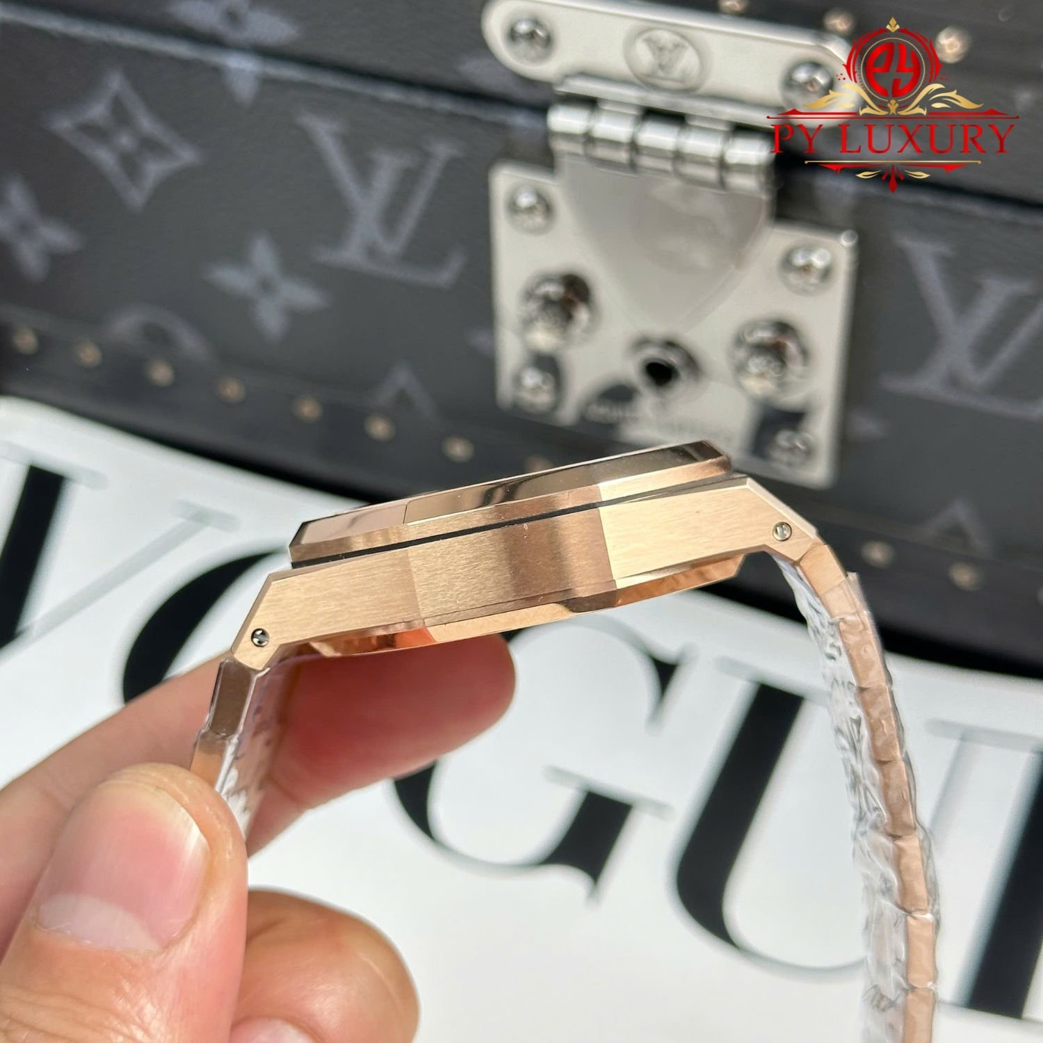 Audemars Piguet Royal Oak 26240OR Chronograph Rose Gold Green Dial 1:1 Best Replica 41mm - 图片 8