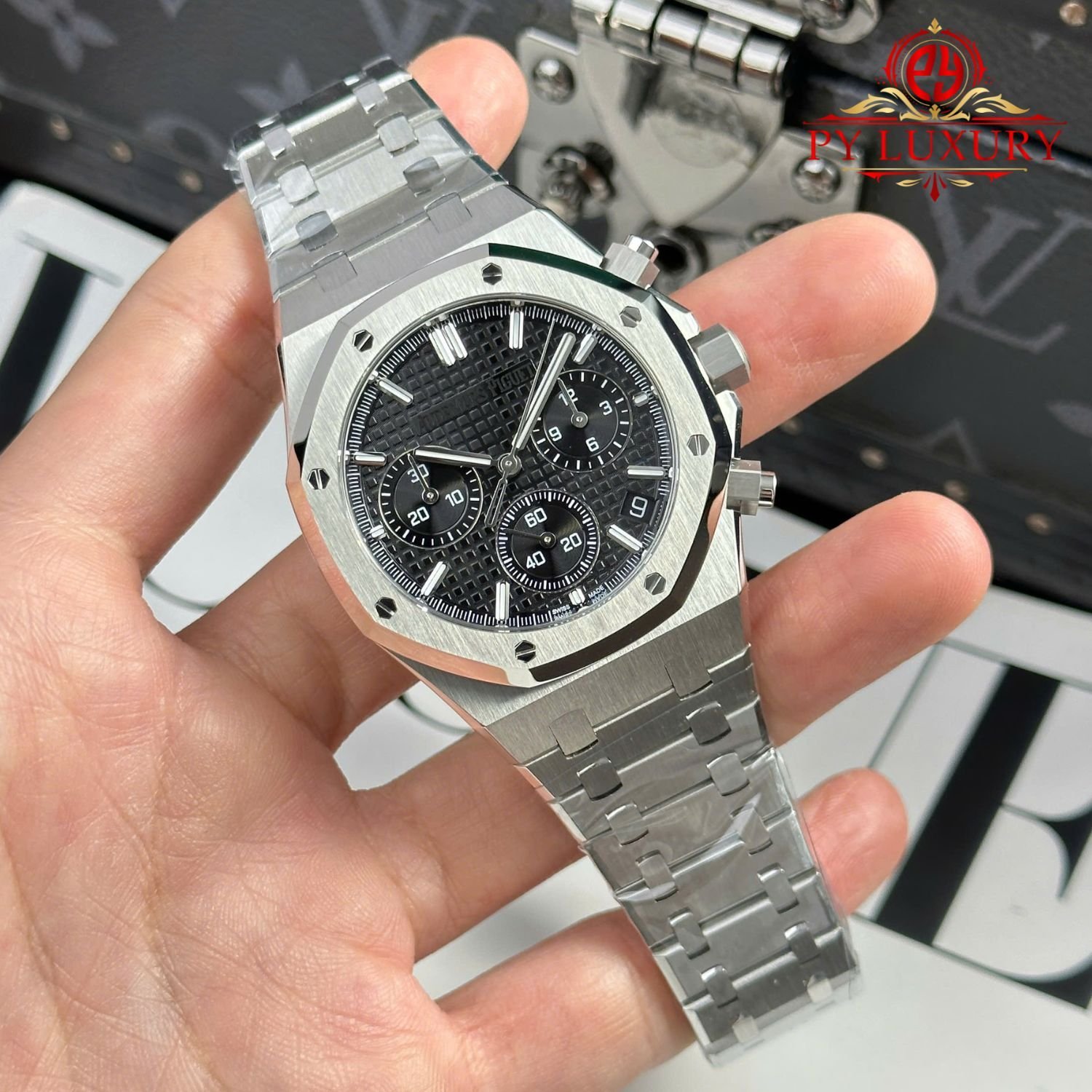 Audemars Piguet Royal Oak Chronograph 26240ST Black Dial 1:1 Super Clone 41mm - 图片 2
