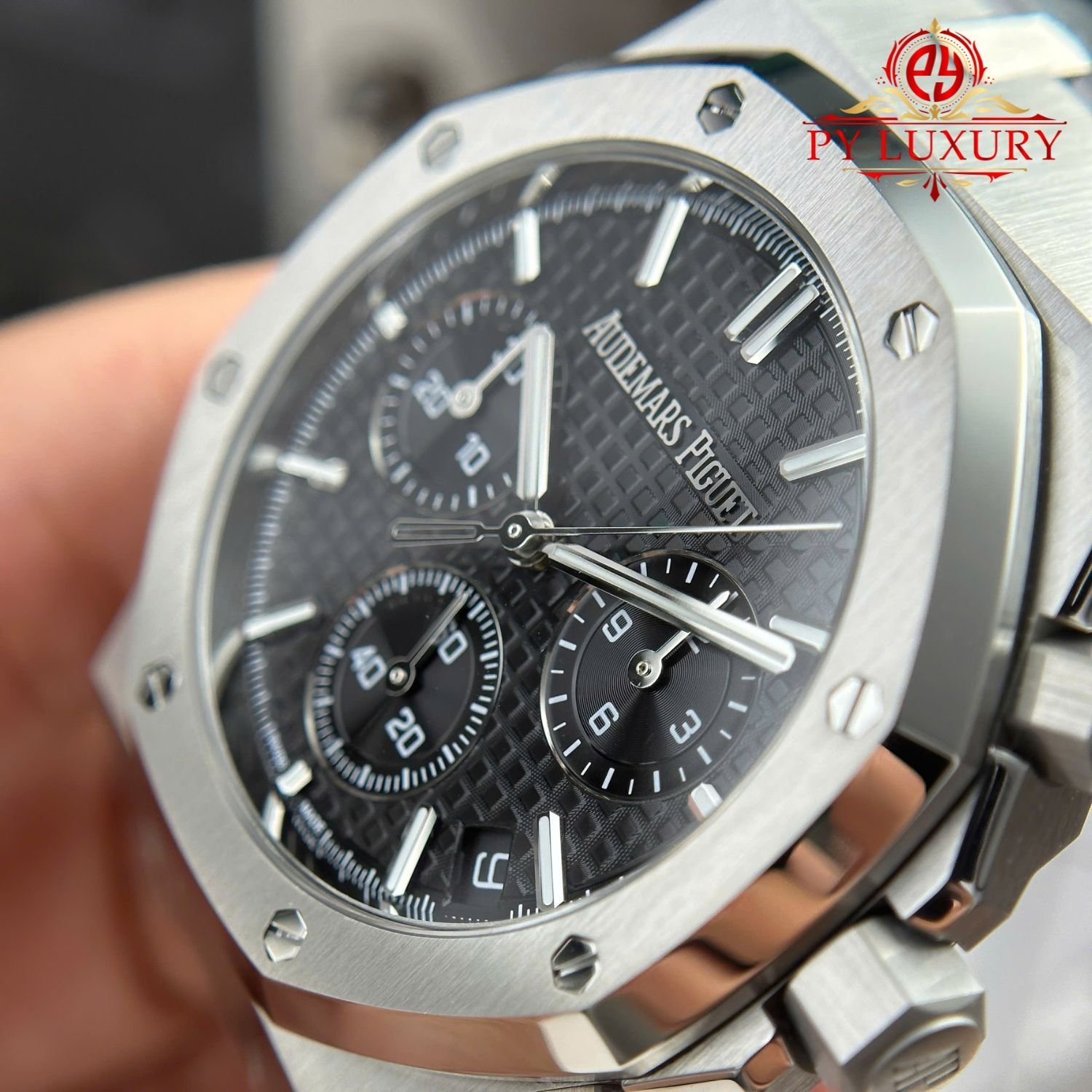 Audemars Piguet Royal Oak Chronograph 26240ST Black Dial 1:1 Super Clone 41mm - 图片 5