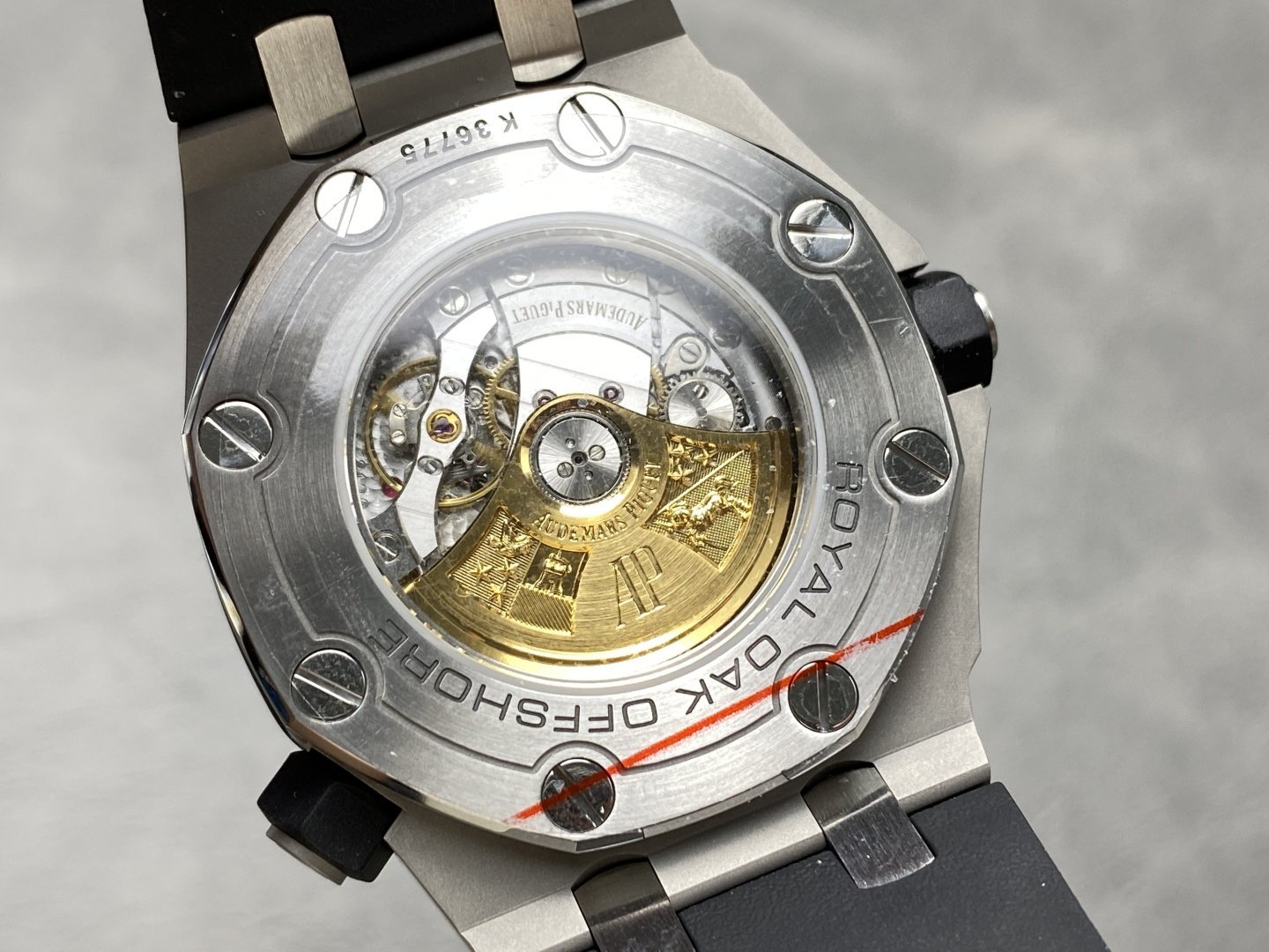 Audemars Piguet Royal Oak Offshore Diver 15710ST Black Dial Rubber Strap 1:1 Best Replica APSF 42mm - 图片 7