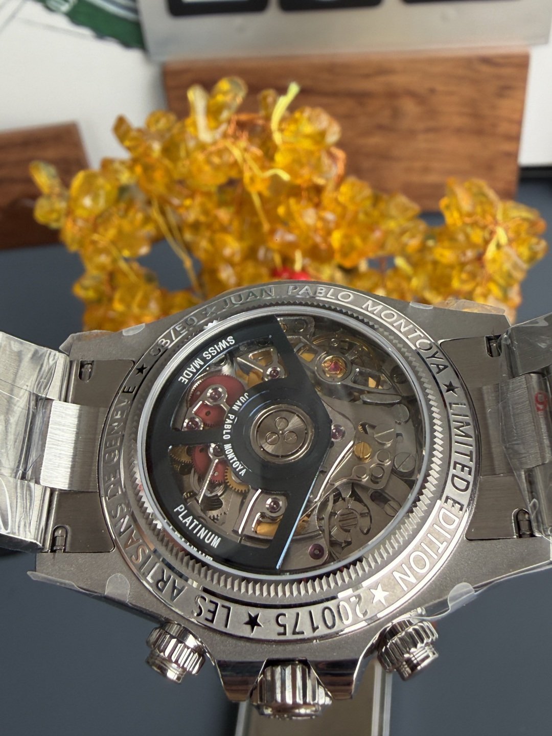 Rolex Daytona Artisans de Genève Montoya Skeleton Dial Carbon Bezel Best Replica Sonic Factory 40mm - 图片 10