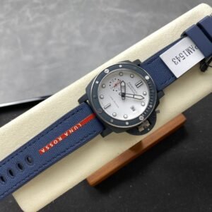 Panerai Submersible QuarantaQuattro Luna Rossa Ti-Ceramitech PAM1543 White Dial 1:1 Best Replica VSF 44mm