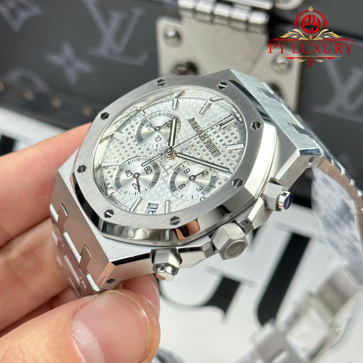 Audemars Piguet Royal Oak Chronograph 26240ST White Dial 1:1 Best Replica 41mm - 图片 4