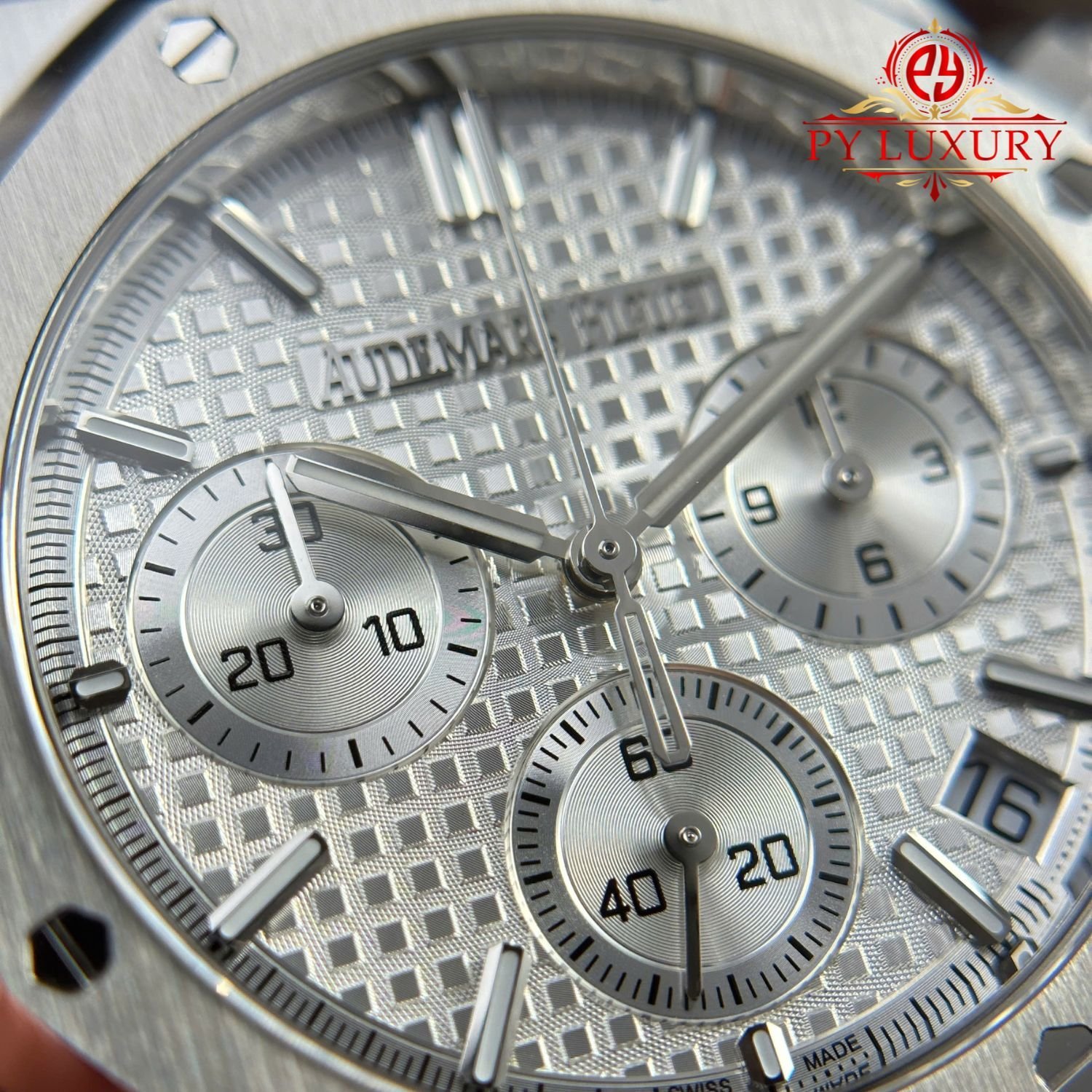 Audemars Piguet Royal Oak Chronograph 26240ST White Dial 1:1 Best Replica 41mm - 图片 6