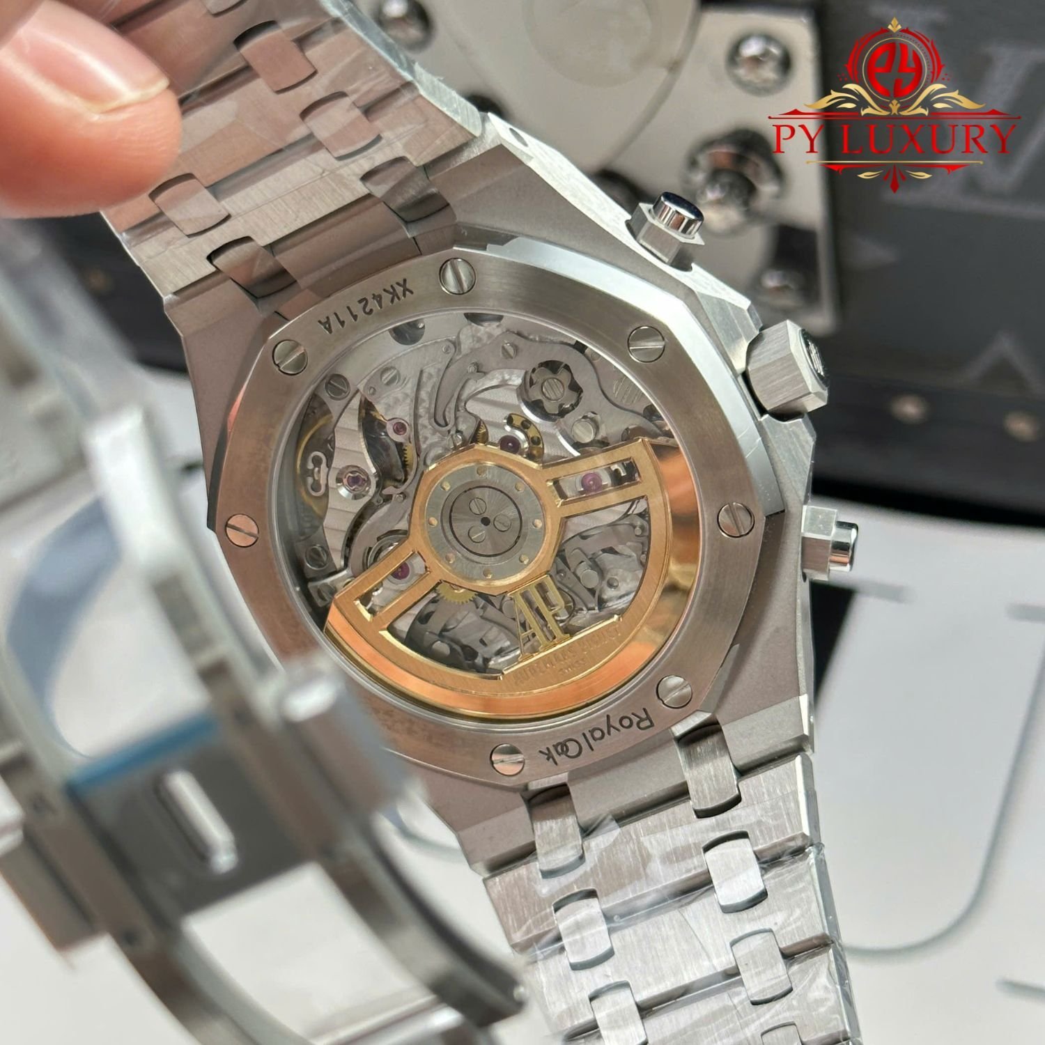 Audemars Piguet Royal Oak Chronograph 26240ST White Dial 1:1 Best Replica 41mm - 图片 9