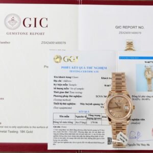 Rolex Day-Date 228235 Pink Roman Dial 18K Gold Wrapped Best Replica V3 GMF 40mm