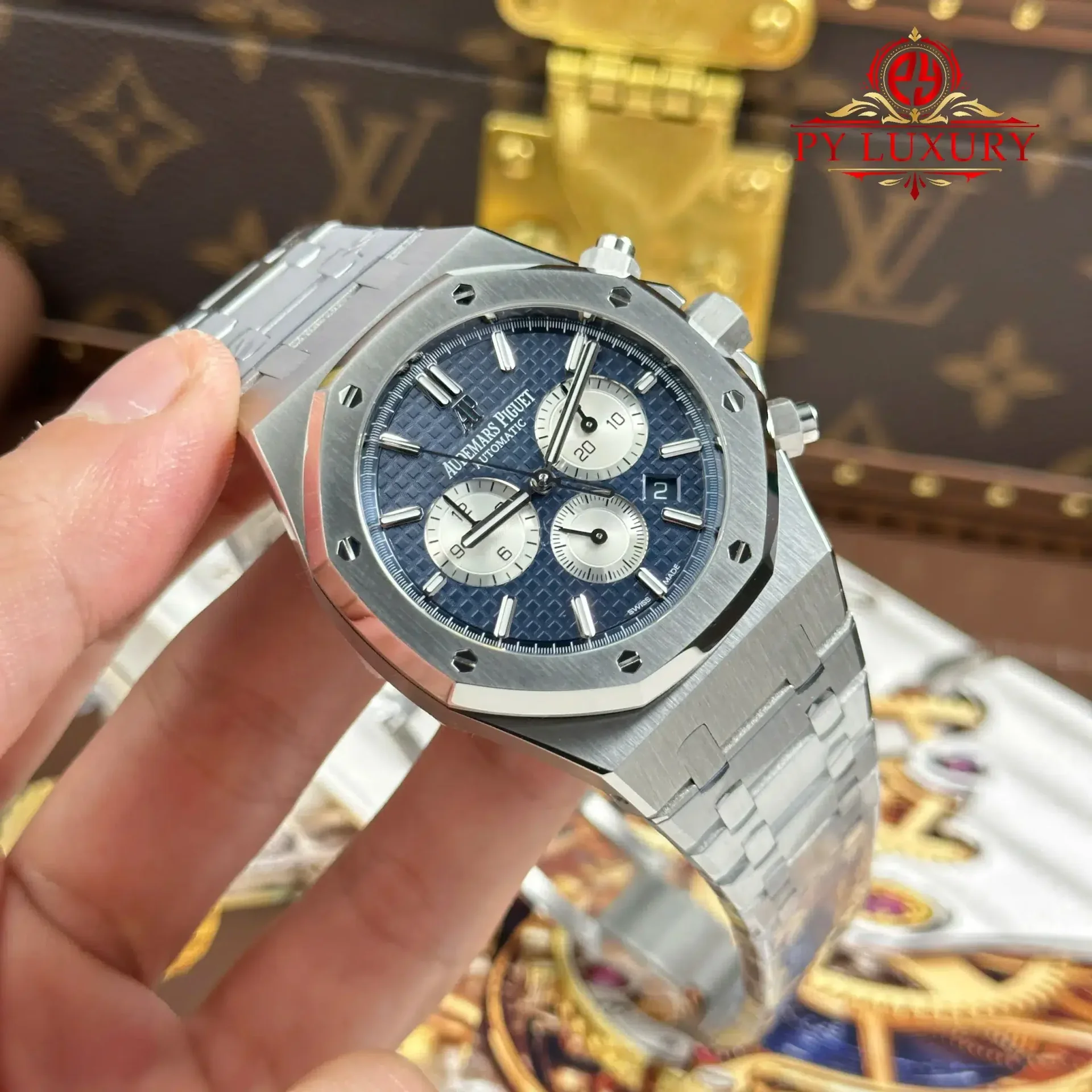 Audemars Piguet Royal Oak 26331ST Chronograph Blue Dial 1:1 Best Super Clone APS 41mm - 图片 2