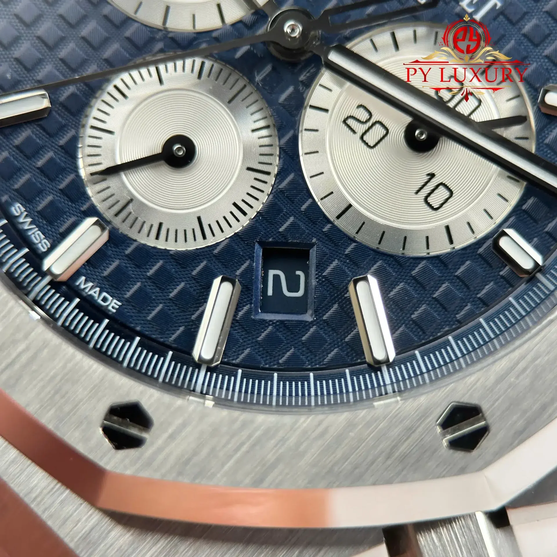 Audemars Piguet Royal Oak 26331ST Chronograph Blue Dial 1:1 Best Super Clone APS 41mm - 图片 7