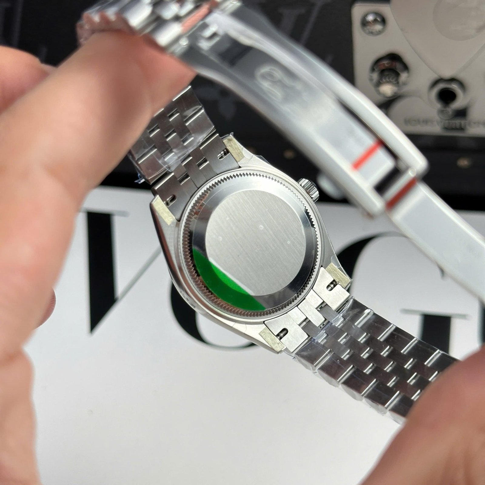 Rolex Datejust 278274-0002 Black Roman Dial Fluted Bezel Jubilee Bracelet Best Replica THB 31mm - 图片 10