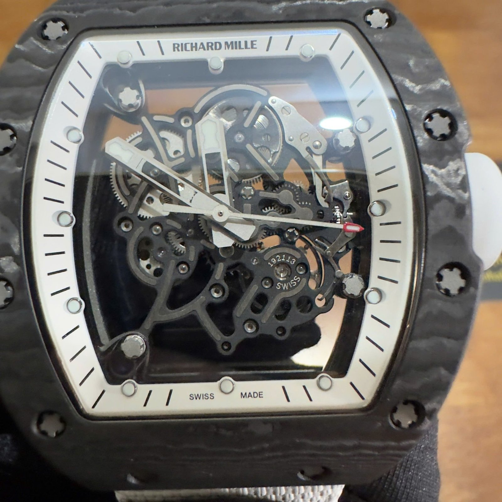 Richard Mille RM055 Bubba Watson Americas Edition Custom Made Exquisite NTPT Carbon Fiber 1:1 Vaucher Movement Exclusive Quality - 图片 10