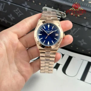 Vacheron Constantin Overseas 4500V Rose Gold Blue Dial 1:1 Best Replica 41mm