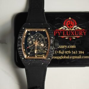 Richard Mille RM055 Bubba Watson Asia Edition Custom Made Exquisite NTPT Carbon Fiber 1:1 Vaucher Movement Exclusive Quality